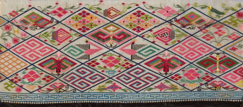 Band (from Woman's Trousers), China, 1875/1900. Creator: Unknown.