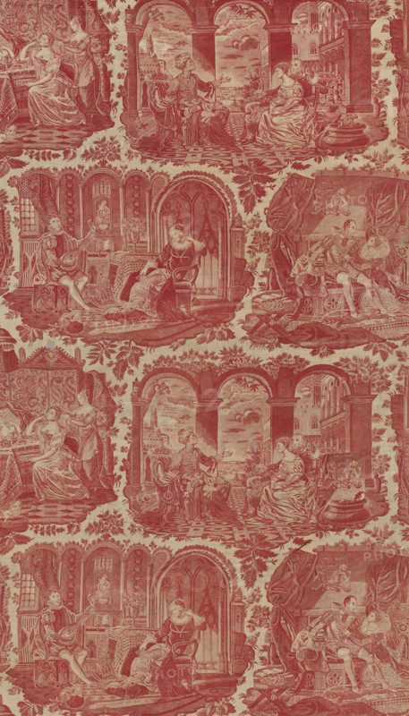 Furnishing Fabric, France, 1827/40. Creator: Unknown.