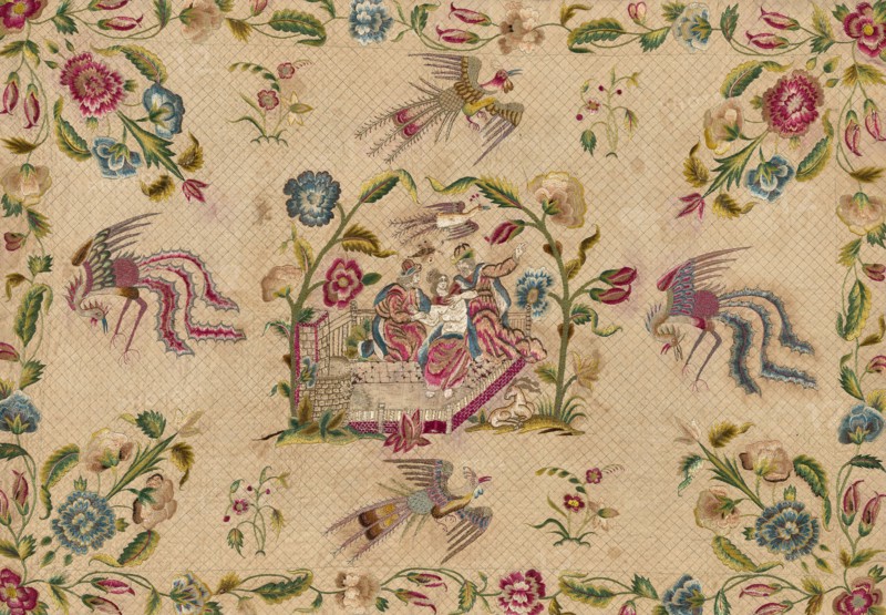 Picture (Susannah and the Elders), England, Queen Anne period, c. 1700/10. Creator: Unknown.