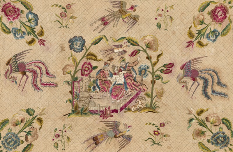 Picture (Susannah and the Elders), England, Queen Anne period, c. 1700/10. Creator: Unknown.