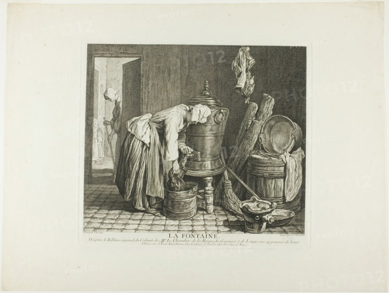 The Fountain, 1739. Creator: Charles Nicolas Cochin.