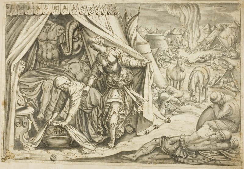 Judith and Holofernes, n.d. Creator: Joannes Stradanus.