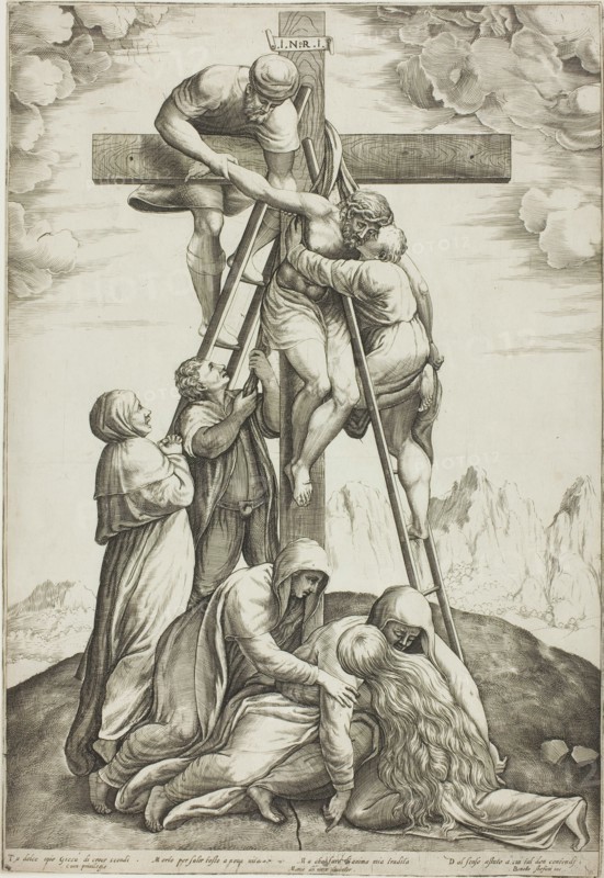 The Deposition of Christ, 1570/80. Creator: Benetto Stefani.