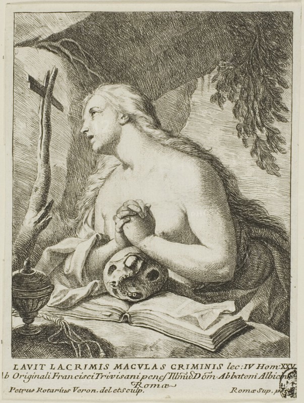 Saint Mary Magdalene, 1728/31. Creator: Pietro Rotari.