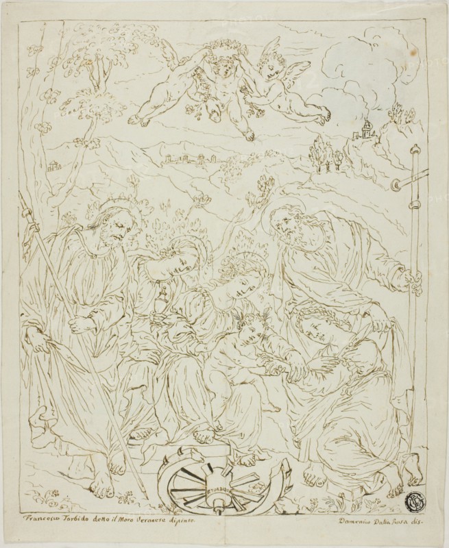 Marriage of Saint Catherine, n.d. Creator: Domenico dalla Rosa.