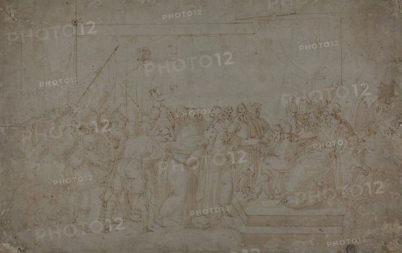 Saint Peter Brought before Nero, n.d. Creator: Ercole Setti.