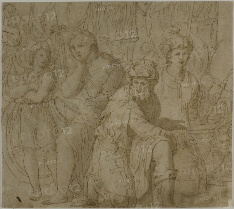 Part of The Truimph and Exploits of Furius Camillus, n.d. Creator: Francesco Salviati.
