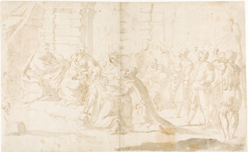 The Adoration of the Magi, n.d. Creator: Giulio Benso.