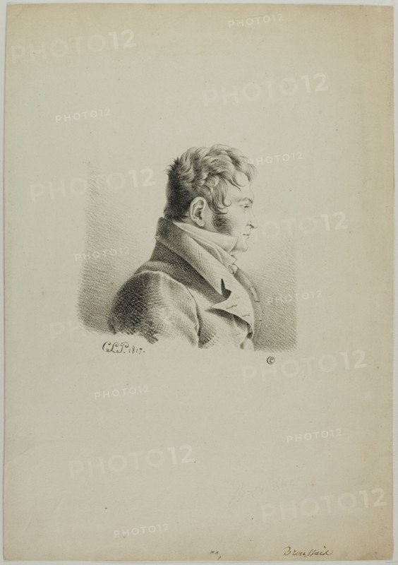 Portrait of Dr. Broussais, 1817. Creators: Giuseppe Maria Crespi, Charles-Philibert de Lasteyrie.