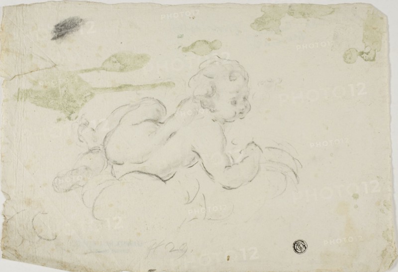 Putto, n.d. Creator: Lodovico Carracci.