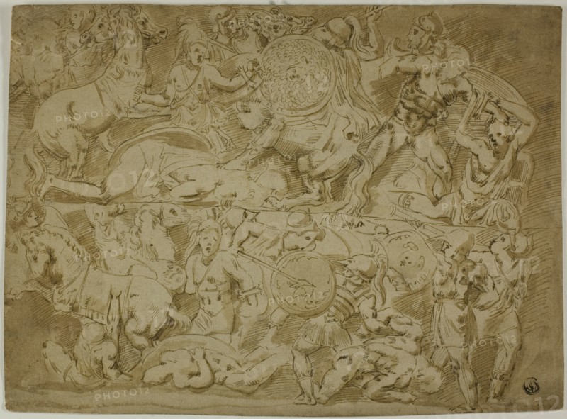 Battle of Amazons, n.d. Creator: Lodovico Carracci.