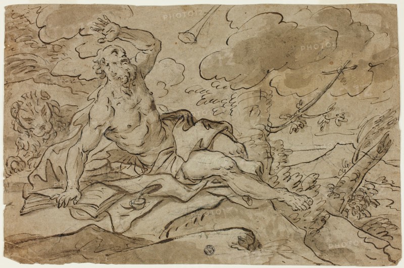 Saint Jerome, n.d. Creator: Paolo de' Matteis.