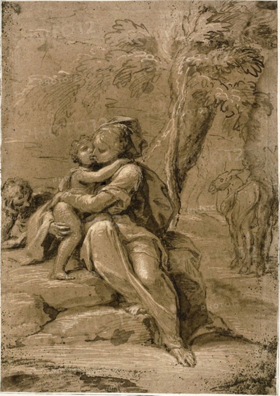 Rest on the Flight into Egypt, n.d. Creator: Sigismondo Caula.