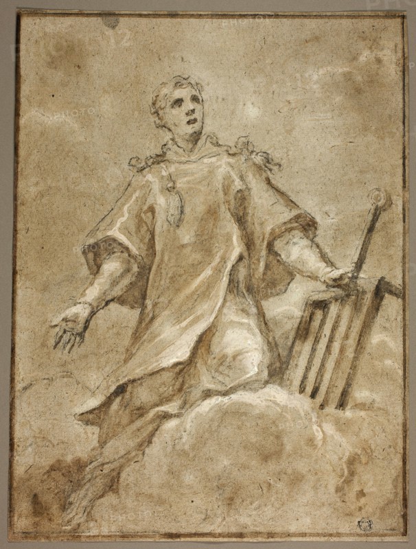 Saint Lawrence in Glory, n.d. Creator: Sigismondo Caula.
