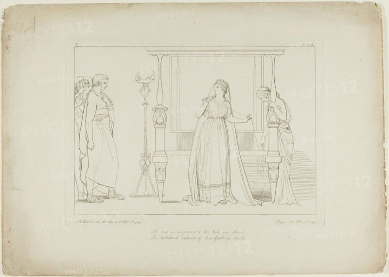 Illustration to Pope's Odyssey, 1793. Creator: Tommaso Piroli.