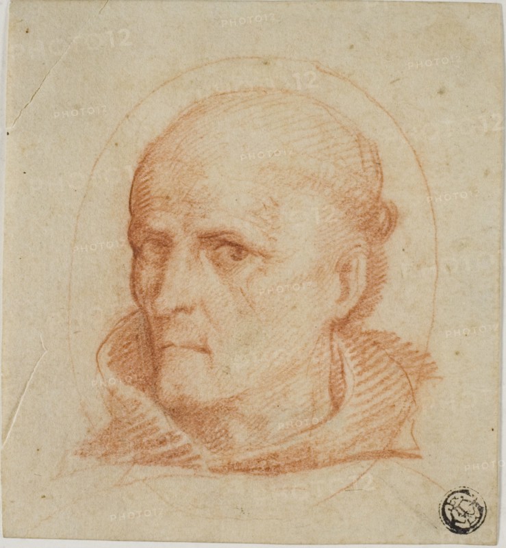 Portrait Head of Franciscan Monk, n.d. Creator: Unknown.