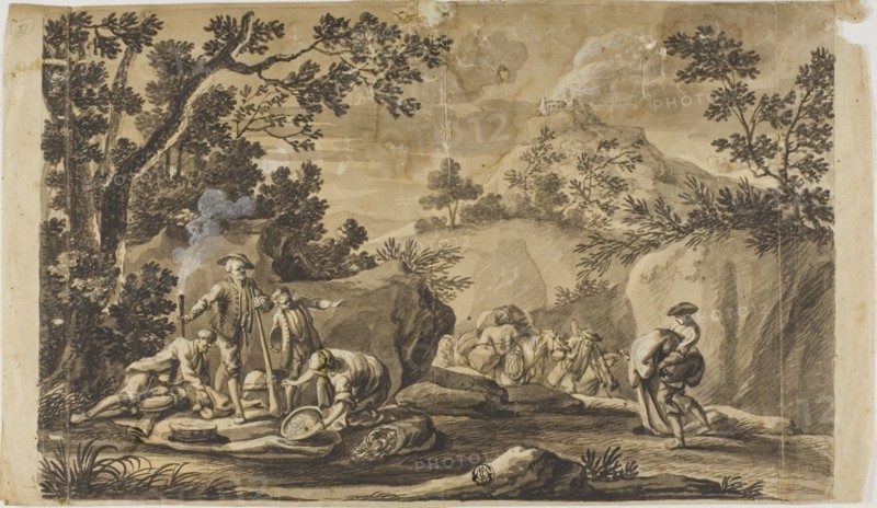 Bandits with Loot, n.d. Creator: Unknown.
