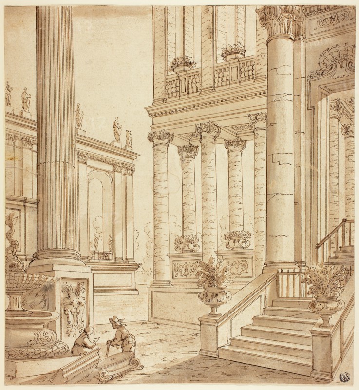Colonnade Portico, n.d. Creator: Unknown.