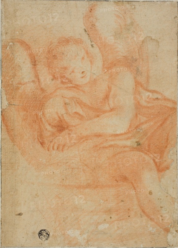 Seated Angel, n.d. Creator: Unknown.