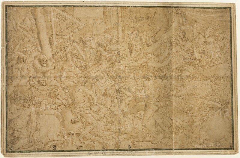 Battle of Lapiths and Centaurs, n.d. Creator: Unknown.