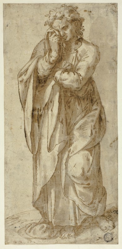 Weeping Saint John the Evangelist, n.d. Creator: Unknown.