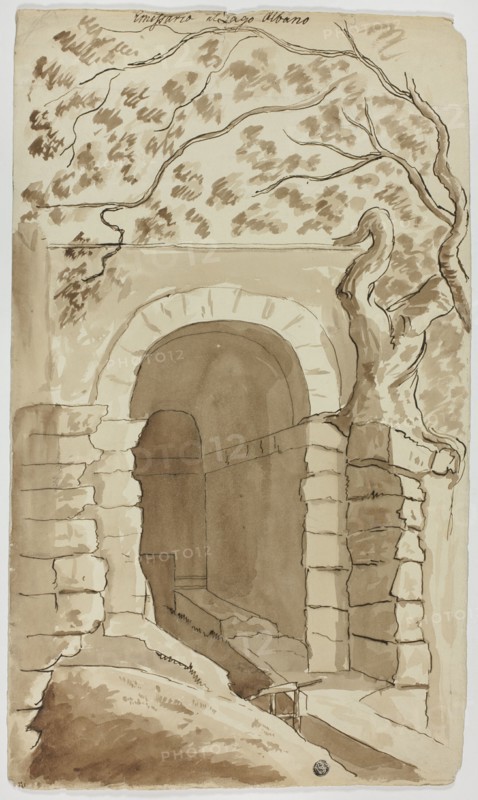 Effluent of Lake Albano, n.d. Creator: Unknown.