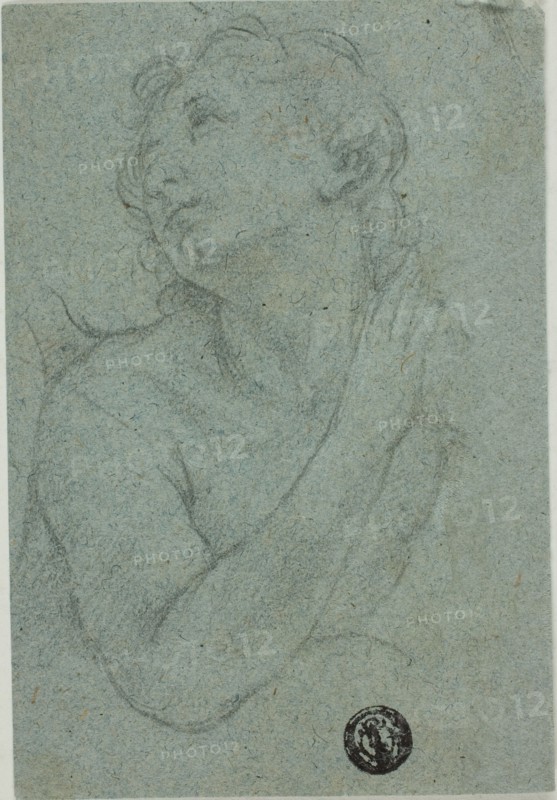 Half-Length Praying Figure, n.d. Creator: Unknown.