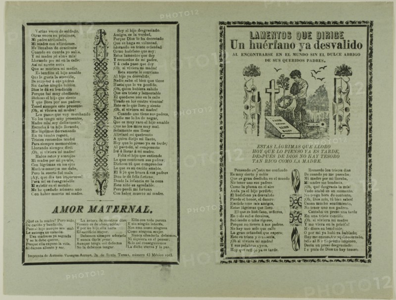 Lamentos que dirique (Laments That Direct), n.d. Creator: Manuel Manilla.