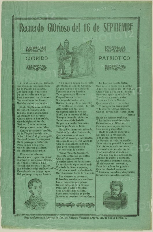 Glorious Remembrance of September 16th, n.d. Creators: Manuel Manilla, José Guadalupe Posada.