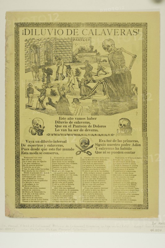 Flood of Calaveras!, n.d. Creator: Manuel Manilla.