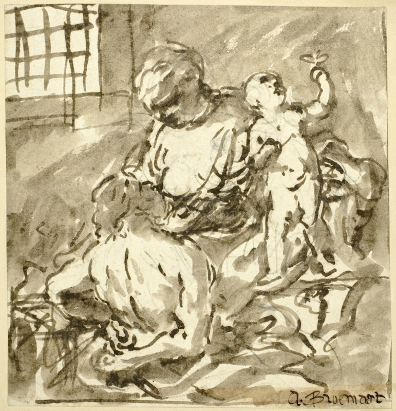 Caritas Romana, n.d. Creator: Abraham Bloemaert.