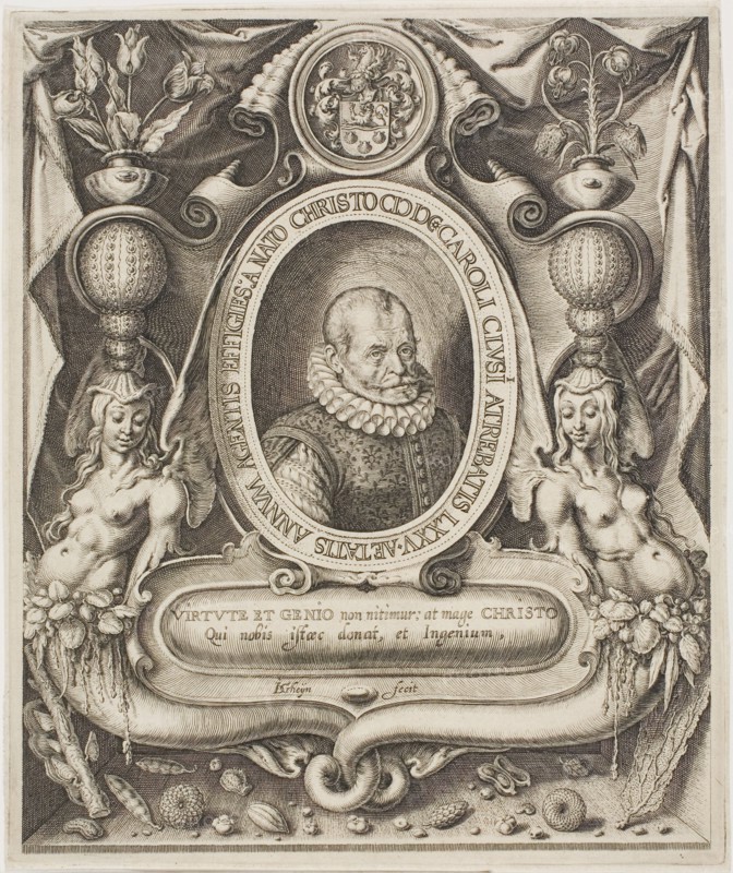 Carolus Clusius, 1601. Creator: Jacques de Gheyn II.