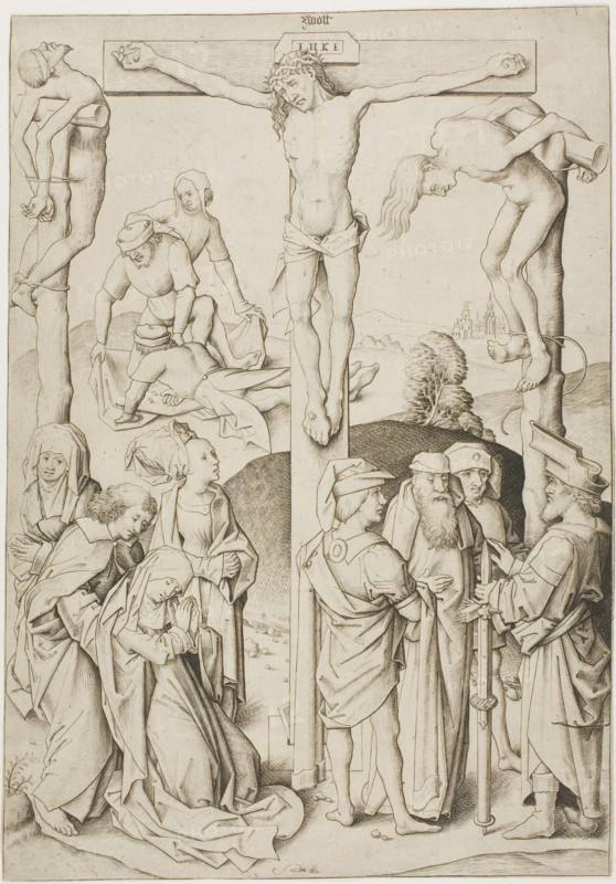 The Calvary, c.1480. Creator: Master IAM of Zwolle.