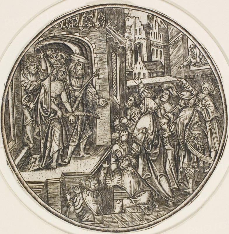 Ecce Homo, from The Passion, 1500/25. Creator: Master S.