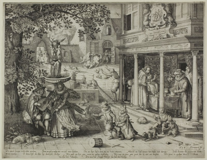An Allegory of Relations between the Generations, 1608. Creator: Pieter Serwouters.