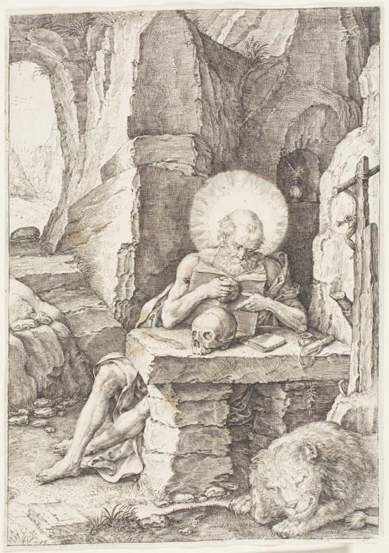Saint Jerome, 1500/99. Creator: Raphael de Mey.