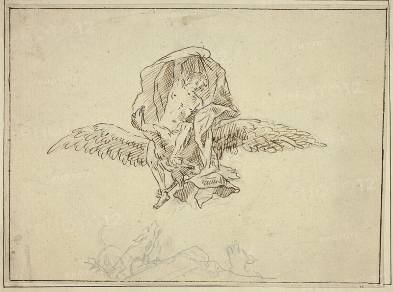 Rape of Ganymede, n.d. Creator: Unknown.