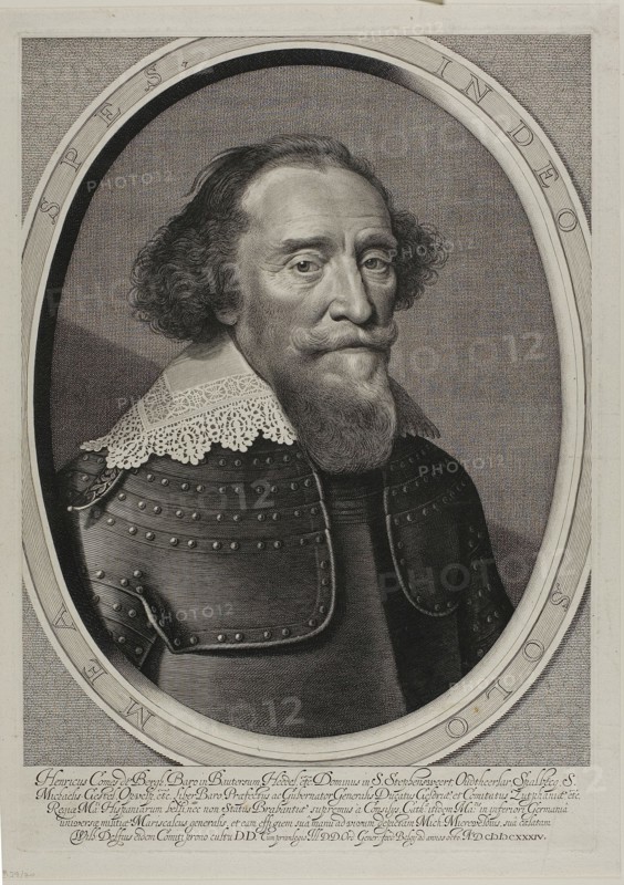 Hendrik Count van de Bergh, 1634. Creator: Willem Jacobzoon Delff.