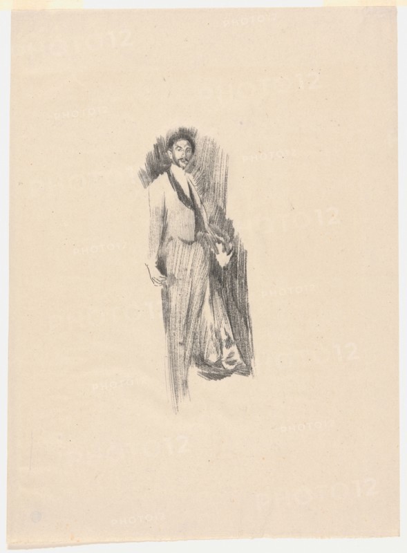 Count Robert de Montesquiou, 1894. Creator: Beatrix Godwin Whistler.