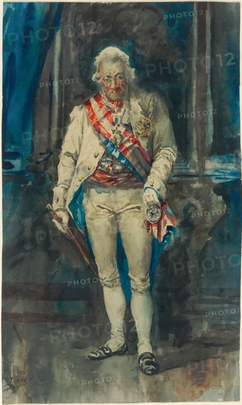 King Charles IV of Spain, n.d. Creator: Eugenio Lucas Velázquez.