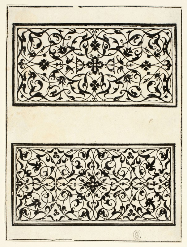Ornamental Panels, n.d. Creators: Hans Rudolf Manuel Deutsch, Andrea Gessner.