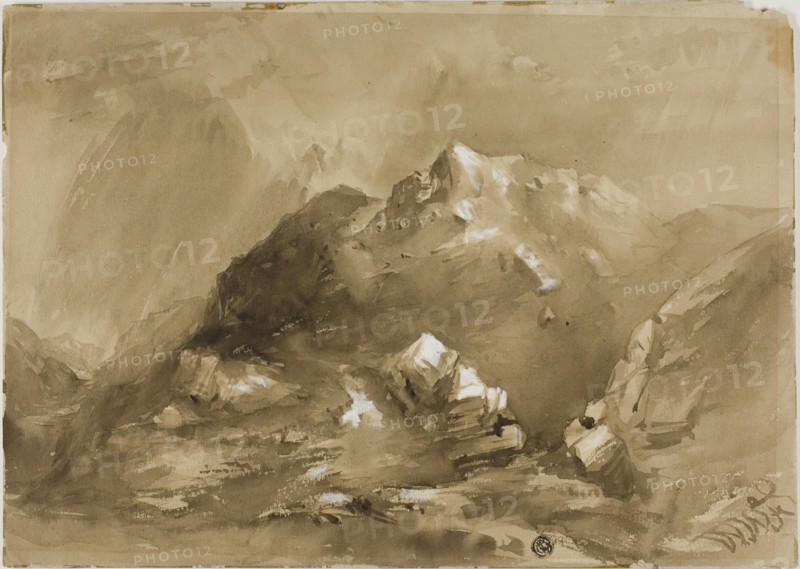 Misty Mountains, n.d. Creator: William West.