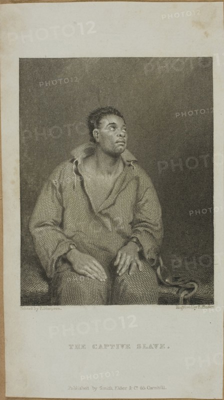 The Captive Slave, published 1827. Creator: Edward Finden.