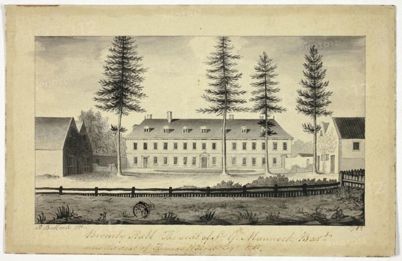 Bromly Hall, n.d. Creator: Ralph Bullock.