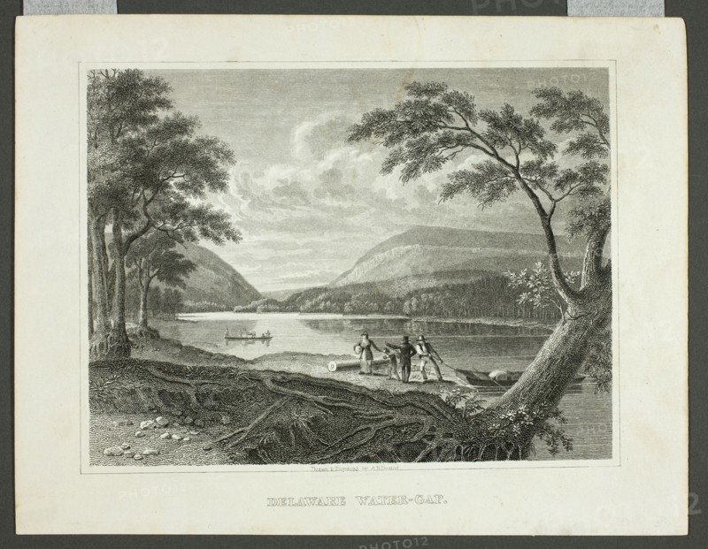 Delaware Water Gap, 1830. Creator: Asher Brown Durand.