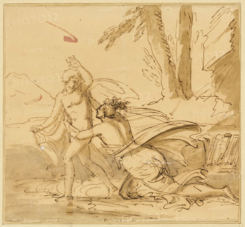Joseph and Patiphar's Wife, n.d. Creator: Benjamin West.