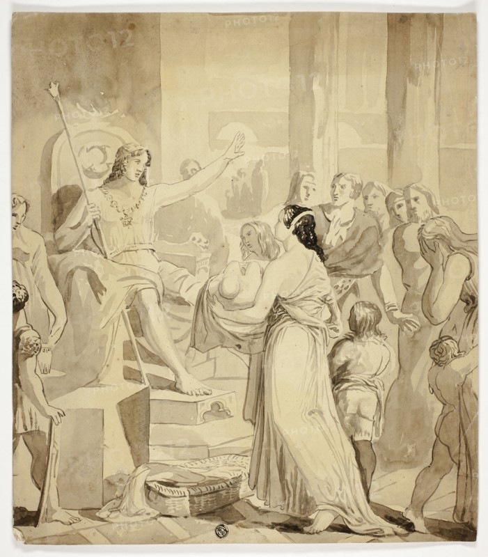 Scene from 'A Winter's Tale', n.d. Creator: Charles Robert Leslie.