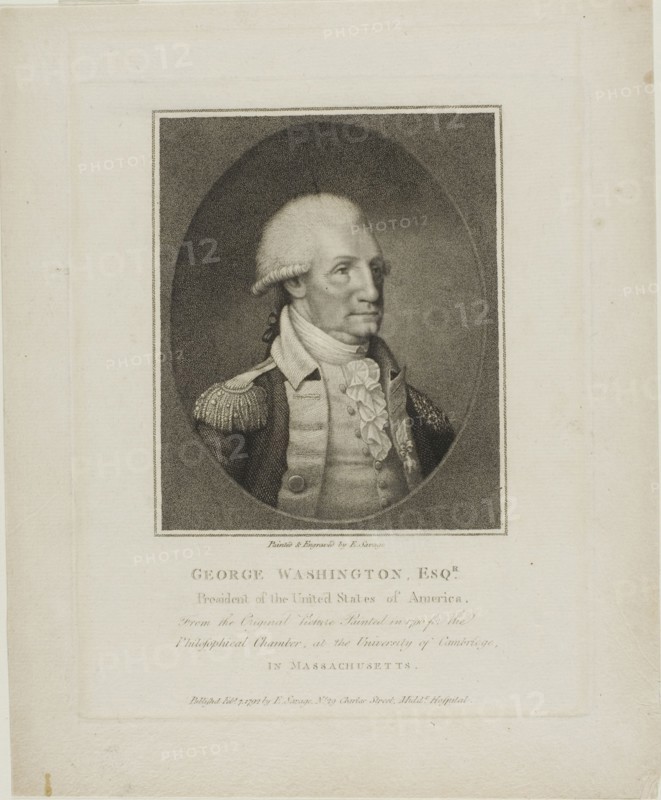 George Washington, c.1792. Creator: Edward Savage.