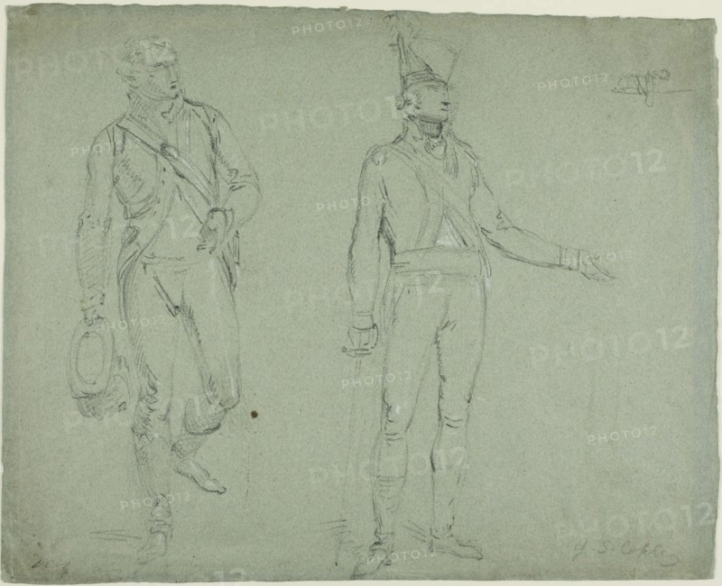 Two American Officers, n.d. Creator: John Singleton Copley.