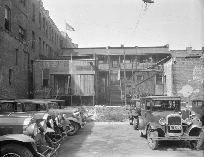 Mexican quarter of Los Angeles, California, 1936. Creator: Dorothea Lange.
